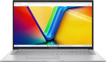 ASUS VivoBook 17 X1704VA-AU744W, Cool Silver, Core i7-1355U, 16GB RAM, 1TB SSD