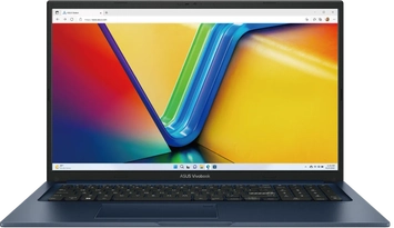 ASUS VivoBook 17 X1704VA-AU393W, Quiet Blue, Core i7-1355U, 16GB RAM, 512GB SSD