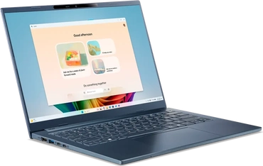 Acer Aspire 14 AI A14-11M-X9UY, Steam Blue, Snapdragon X - X1-26-100, 16GB RAM, 512GB SSD