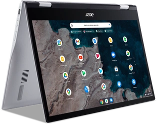 Acer Chromebook Spin 513 CP513-1H-S53J, Silver, Snapdragon 7c, 4GB RAM, 64GB Flash