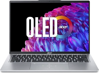 Acer Swift Go 14 OLED SFG14-73-73WQ, Pure Silver, Core Ultra 7 155H, 32GB RAM, 1TB SSD