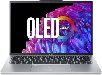 Acer Swift Go 14 OLED SFG14-73-77MB, Pure Silver, Core Ultra 7 155H, 16GB RAM, 1TB SSD