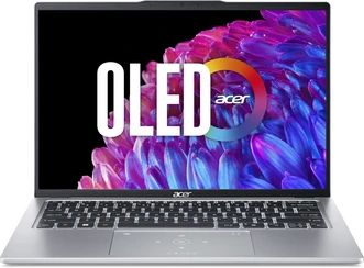 Acer Swift Go 14 OLED SFG14-73-70M3, Pure Silver, Core Ultra 7 155U, 16GB RAM, 512GB SSD