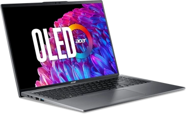 Acer Swift Go 16 OLED SFG16-72-782U, Steel Gray, Core Ultra 7 155U, 16GB RAM, 1TB SSD