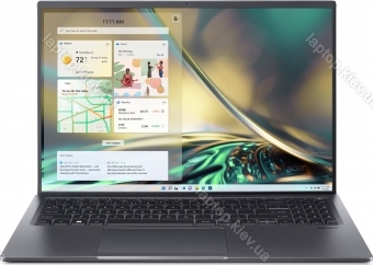 Acer Swift X SFX16-52G-52VE Steel Gray, Core i5-1240P, 16GB RAM, 512GB SSD, Arc A370M Graphics 