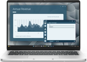 Dell Pro 14 Essential PV14255, Platinum Silver, Ryzen AI 5 330, 16GB RAM, 512GB SSD, Aluminum