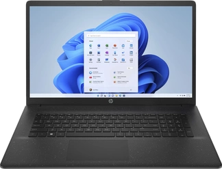HP Laptop 17-cp3278ng, Jet Black, Ryzen 7 7730U, 16GB RAM, 512GB SSD