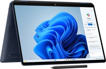 HP OmniBook Ultra Flip 14-fh0170ng, Atmospheric Blue, Core Ultra 7 256V, 16GB RAM, 512GB SSD