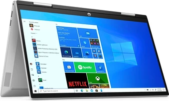 HP Pavilion x360 Convertible 14-dy0008sa, Natural Silver, Core i3-1125G4, 8GB RAM, 128GB SSD