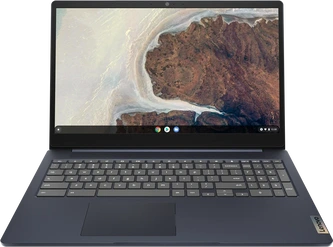 Lenovo IdeaPad 3 Chromebook 15IJL6, Abyss Blue, Celeron N4500, 4GB RAM, 64GB Flash