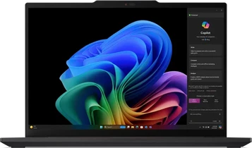 Lenovo ThinkPad T14s G6 (Qualcomm), Black, Snapdragon X Elite - X1E-78-100, 32GB RAM, 512GB SSD