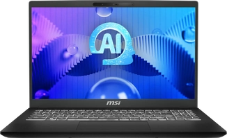 MSI Modern 15 H AI C1MG-081, Classic Black, Core Ultra 7 155H, 16GB RAM, 512GB SSD