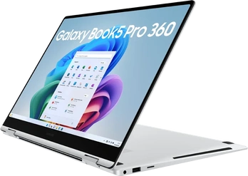 Samsung Galaxy Book5 Pro 360, Platinum Silver, Core Ultra 7 258V, 32GB RAM, 1TB SSD