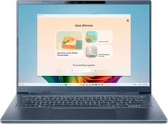 Acer Aspire 14 AI A14-11M-X0Q0, Steam Blue, Snapdragon X - X1-26-100, 32GB RAM, 1TB SSD