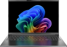 Acer Aspire 16 AI A16-61M-R0G4, Steel Gray, Ryzen AI 5 340, 16GB RAM, 512GB SSD