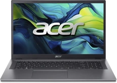 Acer Aspire Go 17 AG17-31P-33AJ, Steel Gray, Core 3 N355, 16GB RAM, 512GB SSD