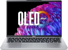 Acer Swift Go 14 OLED SFG14-73-77MB, Pure Silver, Core Ultra 7 155H, 16GB RAM, 1TB SSD