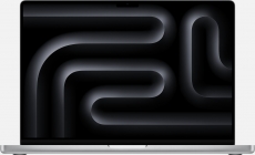 Apple MacBook Pro 16.2" silber, M3 Pro - 12 Core CPU / 18 Core GPU, 18GB RAM, 512GB SSD 