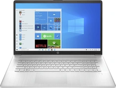 HP Laptop 17-cp3000ng, Natural Silver, Ryzen 7 7730U, 16GB RAM, 512GB SSD