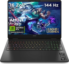 HP OMEN Gaming Laptop 16-ap0191ng, Shadow Black, Ryzen 9 8940HX, 32GB RAM, 1TB SSD, GeForce RTX 5060
