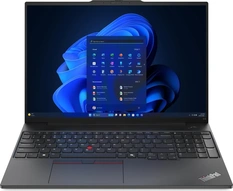 Lenovo ThinkPad E16 G2, Black, Ryzen 5 7535U, 16GB RAM, 512GB SSD