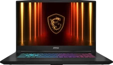 MSI Katana 17 HX B14WFK-239, Core Black, Core i7-14650HX, 16GB RAM, 1TB SSD, GeForce RTX 5060
