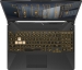 ASUS TUF Gaming F15 FX506HCB-HN1138W Eclipse Gray, Core i5-11400H, 8GB RAM, 512GB SSD, GeForce RTX 3050 
