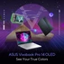 ASUS VivoBook Pro 14 OLED M3401QA-KM065W, Quiet Blue, Ryzen 5 5600H, 8GB RAM, 512GB