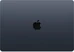 Apple MacBook Air 15", Midnight, M3 - 8 Core CPU / 10 Core GPU, 16GB RAM, 256GB SSD