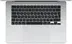 Apple MacBook Air 15", silber, M3 - 8 Core CPU / 10 Core GPU, 16GB RAM, 256GB SSD