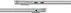 Apple MacBook Air 15", silber, M3 - 8 Core CPU / 10 Core GPU, 16GB RAM, 512GB SSD