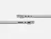 Apple MacBook Pro 14.2", silber, M4 - 10 Core CPU / 10 Core GPU, 16GB RAM, 512GB SSD