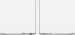Apple MacBook Pro 14.2" silber, M2 Pro - 10 Core CPU / 16 Core GPU, 16GB RAM, 512GB SSD