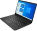HP 15s-fq0015ng, Jet Black, Celeron N4100, 8GB RAM, 256GB SSD