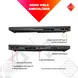 HP Omen 16-n0178ng, Mica Silver, Ryzen 7 6800H, 16GB RAM, 512GB SSD, GeForce RTX 3070 Ti
