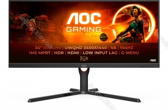 AOC U34G3XM/EU, 34"