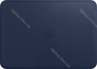 Apple MacBook 12 leather sleeve, Midnight Blue
