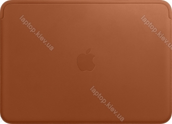 Apple MacBook 12 leather sleeve, Saddle Brown