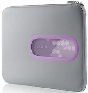 Belkin Window sleeve sleeve 15.4" dark grey/pink