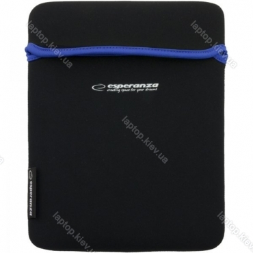 Esperanza neoprene 9.7" sleeve, black/blue