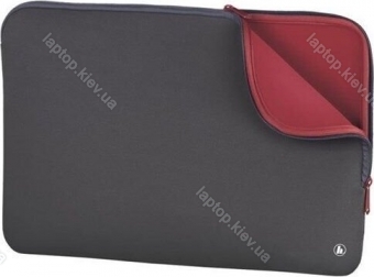 Hama 11.6" notebook-sleeve Neoprene, black/red