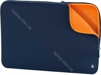 Hama 13.3" notebook-sleeve Neoprene, blue/orange
