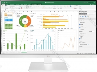 LG 24BN650Y-W, 23.8"