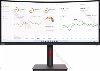 Lenovo ThinkVision T34w-30, 34"
