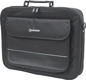 Manhattan Empire 17" laptop bag brown/black