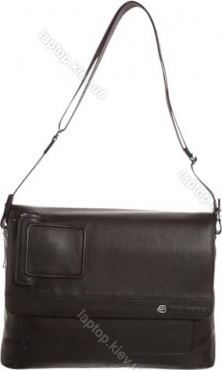 Piquadro Vibe Messenger with double iPad Air-shelf brown 