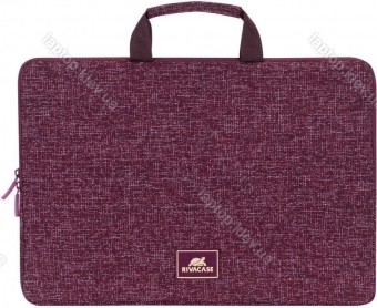 RivaCase 7913 Laptop sleeve with handles 13.3" burgundy