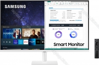 Samsung Smart monitor M5 M50A white, 31.5"