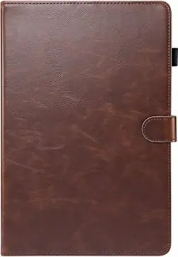 Samsung leather case dark brown