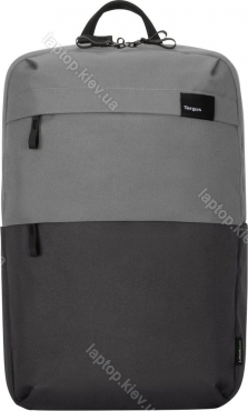 Targus Sagano EcoSmart 16" notebook travel-backpack, black/grey